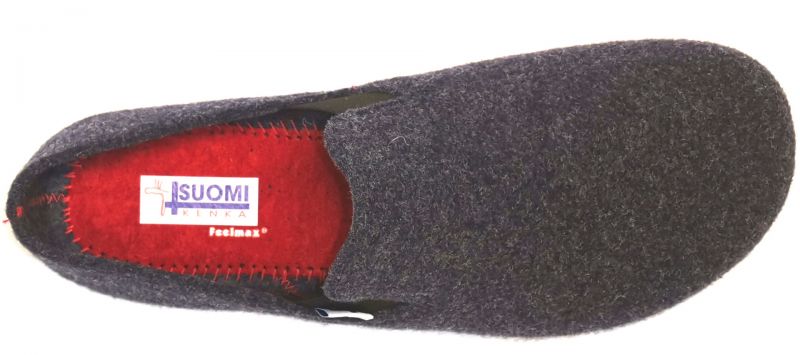 Koli siniharmaa/punainen