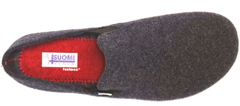 Koli siniharmaa/punainen 2-laatu